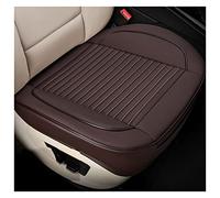 Housse De Siège Voiture En Cuir Pour Skoda Pour Octavia A5 Pour Accessoires Universels Rapides Housses Siège Imperméable(Café,De face)