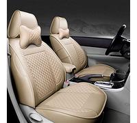 Housse De Siège Voiture En Cuir Spéciale Pour Kia K2 K3 K4 K5 Pour Pour Cerato Pour Sportage Pour Optima Pour Maxima Pour Carnaval Housses Siège Auto(Beige,No pillow)
