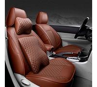 Housse De Siège Voiture En Cuir Spéciale Pour Kia K2 K3 K4 K5 Pour Pour Cerato Pour Sportage Pour Optima Pour Maxima Pour Carnaval Housses Siège Auto(Café,Have pillow)