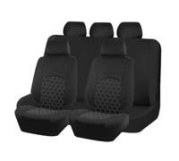 Housse de Siege Voiture pour Audi A1 A3 RS3 A4 A5 A6 A7 A8 | Polyester respirant avec mousse 3mm, compatible airbag, banquette arrière divisible, protection contre usure et taches.
