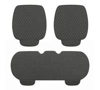 Housse de Siege Voiture pour Fiat Panda Hybrid City Cross, Coussin Siege Auto en Tissu de Lin, Coussin Voiture Conducteur avec Fond Antidérapant,Grey