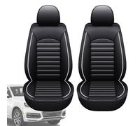 Housse de Siège Voiture pour Ford Focus Mondeo KA Kuga Fiesta, Housse de Sieges Auto pour Conducteur et Passager, Accessoire de Siège Auto,Black and White