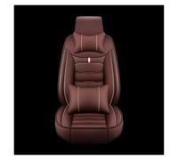 Housse De Siege Voiture Pour Haval Tous Les Modèles H1 H2 H3 H4 H6 H7 H8 H9 H5 M6 H2S H6 Coupé 5 Sièges Housse Siège Auto En Cuir PU(I 1 seat Coffee pillow)