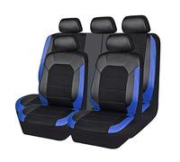 Housse de Siège Voiture Pour Nissan Pour Tiida Pour Mars Pour Qashqai J11 Housse De Siège De Voiture Noire Coussin De Protection Accessoires Intérieurs(Black Blue)