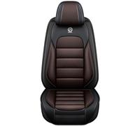 Housse de Siège Voiture pour Passat B6 Variant 2006-2014, 2 pièces Housses de siège Avant Ensembles Siege Couvre-Siège Nonslip Protection Accessoires,Black-Brown