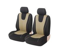 Housse de Siege Voiture,pour Porsche Cayenne E-Hybrid 2018-2022 2023 2024 202 Housse de Protection Siège Voiture -Ensemble de Housses Siège Avant et Arrière,2 Sitze-Beige