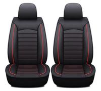Housse de Siège Voiture pour T5 T6 T6.1 California Multivan Transporter T7 Multivan, Couvre Siège en Cuir PU de Luxe Protection de Siège Auto Anti-Rayures et Imperméable,C/Black-Red