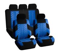 Housse de Siege Voiture pour VW Golf 6 2010-2024, Housse de Siège Auto Avant et Arrière 4 Saisons, Couvre-Siège Voiture Respirant Imperméable, D-Blue