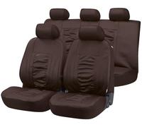 Housse de siège voiture Raphaël imitation cuir marron