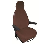 Housse de sièges éponge coton extensible Chocolat