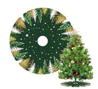 Housse De Socle pour Sapin De Noël, Anneau de Base Doux en Peluche pour Sapin, Décoration Rustique Ferme pour Intérieur Extérieur Appartement Hôtel