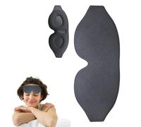 Housse de sommeil pour dormir sur le côté, protection des yeux pour dormir, housse de couchage confortable Sleep Eye Cove - Protection des yeux - Protection des yeux bloquant la lumière avec sangle