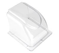 Housse de sonnette de porte annulaire, résistante aux intempéries, couverture de clavier pour l'extérieur - Étanche et transparente - Protection contre la pluie multifonctionnelle