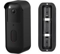 Housse de sonnette de porte, compatible avec la sonnette vidéo Blink sans perçage, support antivol en plastique, plaque arrière d'angle de protection contre les intempéries (C)