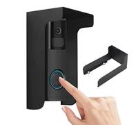 Housse de sonnette de porte résistante aux intempéries - Accès anti-reflets, boîtier de dispositif de contrôle, bouclier de protection de porte d'entrée, accessoire de sécurité extérieur | Housse pour