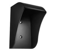 Housse de sonnette étanche, protection contre la pluie en plastique pour carillon extérieur sans fil, étui de protection noir pour jardin, villa, garage