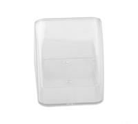 Housse de sonnette pour l'extérieur, protection étanche en polycarbonate transparent compatible avec les sonnettes sans fil, système de contrôle d'accès, design de rangement multifonction