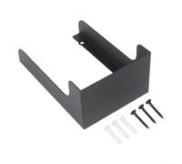 Housse de sonnette visuelle en métal pour Blink pour Nest pour Arlo pour Eufy, bouclier de protection anti-reflets, boîtier de caméra résistant aux intempéries, vue dégagée, noir, 15 x 10 x 6 cm