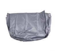 Housse de soudeur pliable imperméable et MIG pour machines à souder industrielles - Housse de protection en taffetas de polyester robuste avec STO avant (gris)