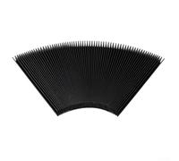 Housse de soufflet flexible en accordéon pour fraiseuse CNC - Housse de protection télescopique pour rail de guidage anti-poussière, longueur extensible de 1,5 m, tissu noir à trois preuves (170 mm)