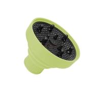 Housse De Souffleur Pliable Universelle En Silicone For Salon De Coiffure, Sèche-cheveux Bouclés, Diffuseur Pliable, Convient For 4 À 4,8 Cm(Green)
