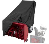 Housse de souffleuse à neige fabriquée à partir de tissu Oxford 210D résistant avec revêtement PU imperméable et respirant pour une protection extérieure en toutes saisons