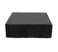 Housse de spa carrée en polyéthylène pour protection contre la chaleur et le froid avec bords renforcés et support à ressort (240 x 240 x 85 cm)