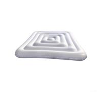 Housse de spa gonflable carrée de 165 cm - Rétention de la chaleur et de la poussière - En PVC - Utilisation en extérieur ou jardin (sans poignée)