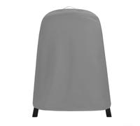 Housse de support de four à pizza compatible avec modèle OG700/800, housse imperméable pour barbecue d'extérieur avec cordon de serrage réglable et boucles coupe-vent (gris)