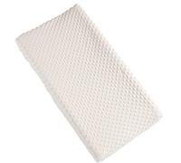 Housse de table à langer unie pour matelas à langer de 81,3 cm/81,3 cm x 40,6 cm, ultra douce, confortable, en peluche Minky, respirante, facile à nettoyer et amovible (beige)