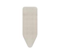 Housse de Table à Repasser Brabantia Taille C 124 x 45 cm - Denim Grey | Couche supérieure 100% Coton avec Rembourrage en Mousse de 8 mm | pour Tables à Repasser de Taille C | Durable et Lavable