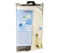 Brabantia Housse pour table à repasser 1118757 – 124 x 45 cm – coton/viscose, mousse 4 mm