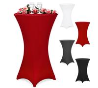 Housse de table de bar bistrot ronde mange debout protection table de cocktail