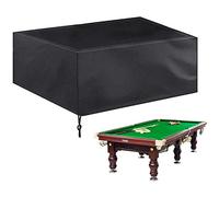 Housse De Table De Billard, 7 Ft/8 Ft/9Ft Protection Couverture Complète Housse Billard, Housse De Meuble Indéchirable étanche Protection De Billard Pour Table De Billard (9Ft-287x155x82cm)