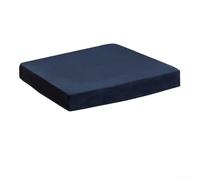 Housse de table de jeu en feutre conçue pour protéger les tables carrées décontractées pendant le poker, les jeux de cartes et le mahjong, offrant un jeu fluide (86,4 x 86,4 cm bleu marine)