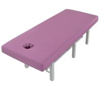 Housse de Table de Massage Lavable Alèses de Massage Imperméables et Résistantes aux Taches 180x60, 185x70, 190x70, 190x75, 190x80 cm avec Trou for le Visage(C2,185x70cm/73x28in (no hole))