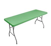 Housse De Table De Pique-nique, 76,2 X 182,9 Cm, Élastique, Lavable, Imperméable, 1,8 M, Nappe D'hébergement Extérieure Conçue Avec Un Élastique Robuste Pour Pique-nique, Camping, Plage, Patio, Pelous
