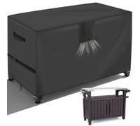 Housse de Table d'extérieur 600D pour Table d'extérieur Portable Keter | Housse de chariot de barbecue d'extérieur UPF50+, housse imperméable 600D pour table de barbecue en acier inoxydable