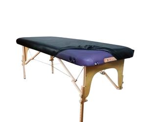 Housse de table | Drap de spa | Drap pour table de massage | Tapis ajusté en cuir PU | Feuille de couverture pour massage | Pour beauté, salon professionnel, maison, formation, clinique