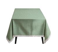 Housse de table en coton polyvalente, Green 90 * 90CM, Green 90*90CM | Table Mat for House Partys Decoration Cotton Polyester Table Cotton
