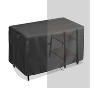 Housse De Table Extérieure Imperméable Et Résistante - Protection Rectangulaire pour Chariot De Barbecue Et Table Basse De Terrasse, 43 X 23 X 35 (Noir) - Durable, 31
