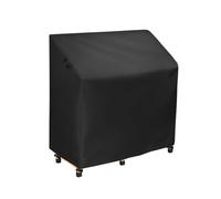 Housse de Table Imperméable pour Banc Rempotage | Tissu Oxford 420D, Imperméable et Coupe-Vent | Housse Protection Station de Travail De Jardin (Noir,115 x 51 x 122 cm)