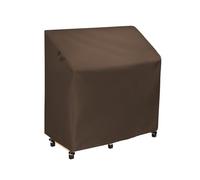 Housse de Table Imperméable pour Banc Rempotage | Tissu Oxford 420D, Imperméable et Coupe-Vent | Housse Protection Station de Travail De Jardin (Café,115 x 51 x 122 cm)