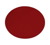 Housse de table ronde réglable pour tables de 91,4 à 122 cm, tapis de jeu en feutre de cachemire avec bord élastique, protection imperméable pour meubles d'extérieur en rouge, vert, noir, bleu (rouge)