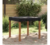 Housse de table - VIDAXL - Uni Noir 92 x 92 x 15 cm - Imperméable - Sac de transport - Extérieur/Intérieur