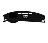 Housse De Tableau Bord En Daim Voiture Pare-soleil Tapis De Protection Contre La Lumière Pour Teramont Pour Atlas 2021-2024 D'accessoires De Voiture(Black Black,Without hud)