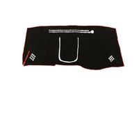 Housse De Tableau Bord Tapis Protection Pare-Soleil Moquette pour Colt Plus pour Z21 pour Z23 pour Z27 2013 À Aujourd'hui Couverture De Tableau(Right Hand Red Edge)