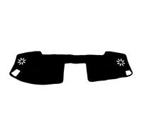 Housse De Tableau De Bord Et Console Centrale pour Toyota Sequoia Tundra 2007-2023, AntidéRapante Tapis en Velours Anti-Soleil Anti-Reflet, Accessoire DéCoratif,Black