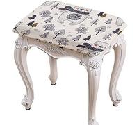 Housse de Tabouret Housse de Chaise Couvre Extensible Couverture de Tabouret Coiffeuse Tabouret de Piano (Color : O, Size : 2PCS)