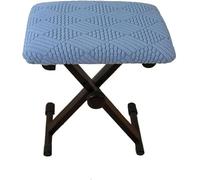 Housse De Tabouret Rectangulaire Extensible Imperméable ，Housses Universelles pour Tabourets De Changement De Chaussures Couverture De Tabouret De Piano(A-5#,40x30x4cm/16x12x2in)